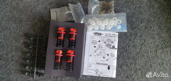 Амортизаторы big bore yeah racing qutus slider