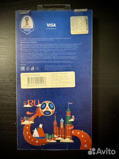 Коллекционный чехол на iPhone X