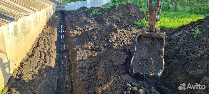 Услуги экскаватора 7.5тонн, камаз самосвал