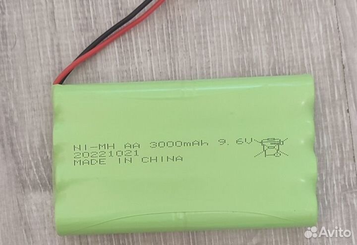 АКБ NI-MH AA 9,6V + зарядка SM4P