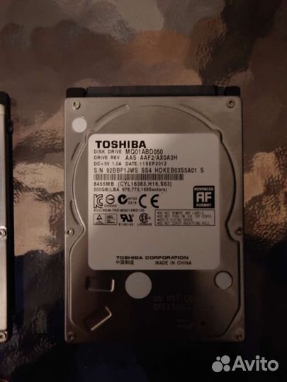 Жёсткий диск HDD 2.5