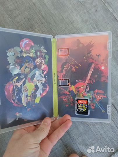 Splatoon 3 картридж на Nintendo switch