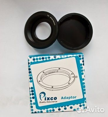 Переходное кольцо Nikon-M42 с линзой