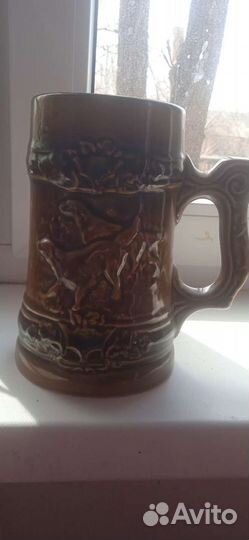 Пивная кружка ссср, керамика