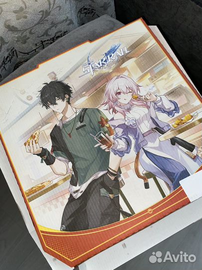 Honkai star rail. Стенд + значок