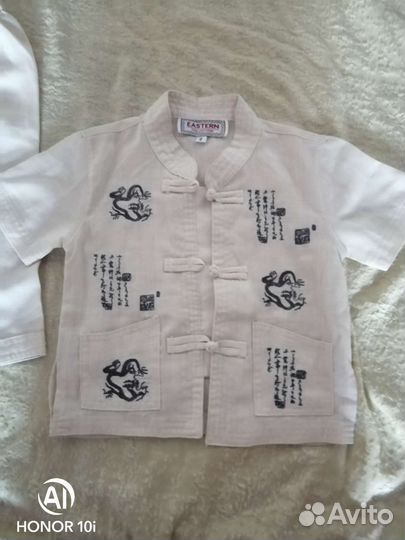 Летний костюм для мальчика