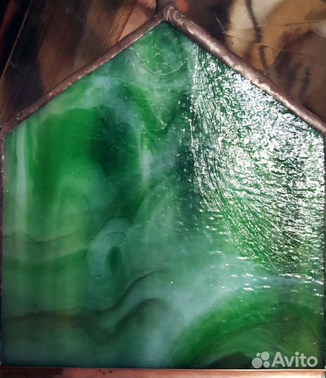 Люстра ручной работы (витраж Тиффани)