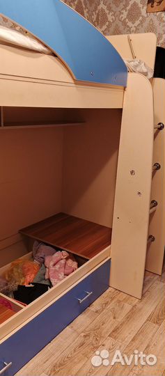 Двухъярусная кровать бу
