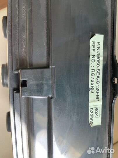 Головное устройство honda accord 7