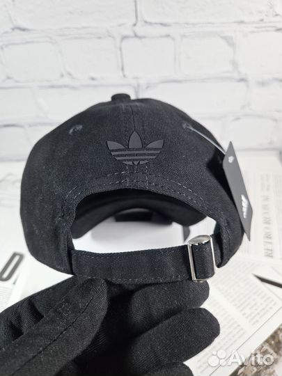 Бейсболка Adidas логотип 3D Премиум качество