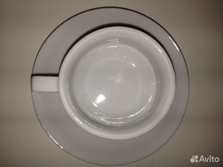 Набор кофейный белый (новый) 5 шт