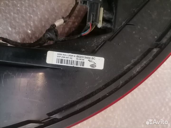 Jaguar xf 2007-2015 Задний правый фонарь