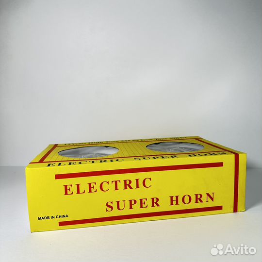 Звуковой сигнал mercedes хром большие