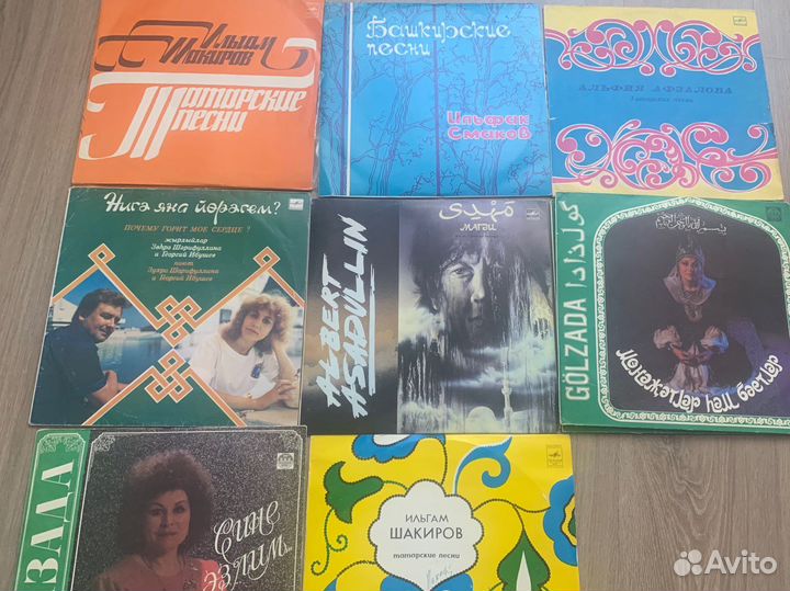 Татарские и башкирские пластинки