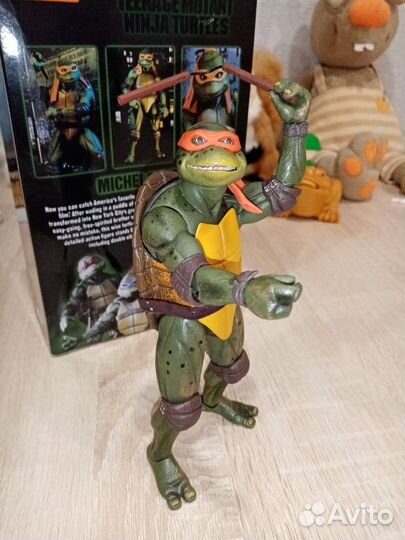 Игрушки фигурки Черепашки ниндзя. микидонирафлео