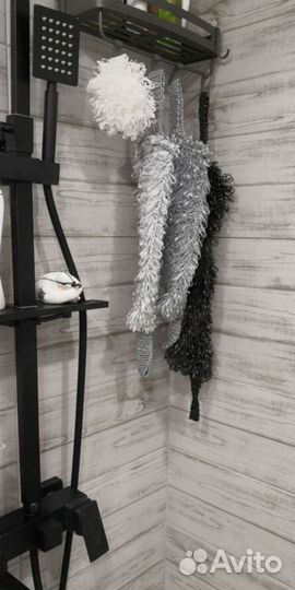 Мочалки ручной вязки