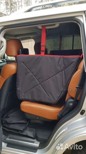 Автогамак 3в1 для перевозки собак, накидка