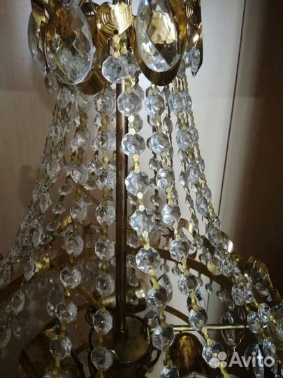 Хрустальная люстра СССР