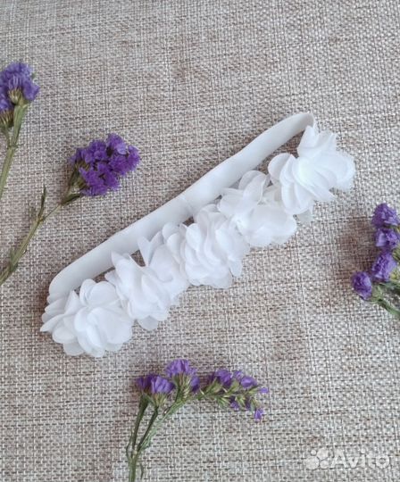 Повязка на голову для малышки