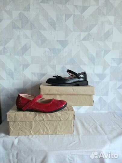 Туфли на девочку 36 размер цена за одну пару