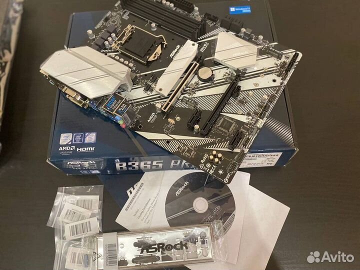 Материнская плата ASRock B365 PRO4. Новая