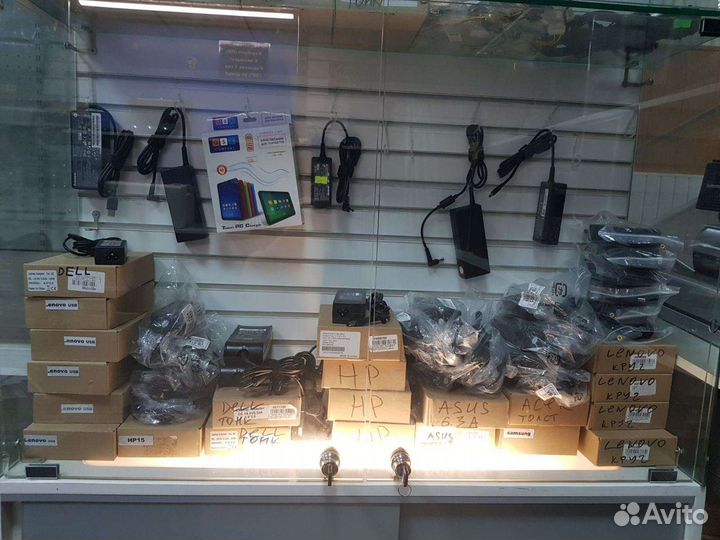 Новые и бу Зарядные устройства для ноутбуков