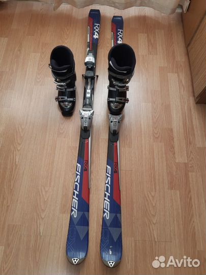 Лыжи горные fischer RX4, комплект