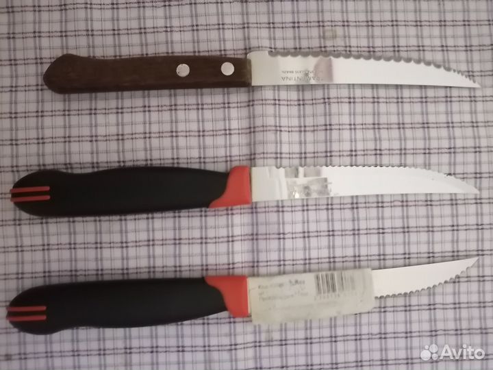 Ножи кухонные в ассорт.новые+ набор для кухни,б/у