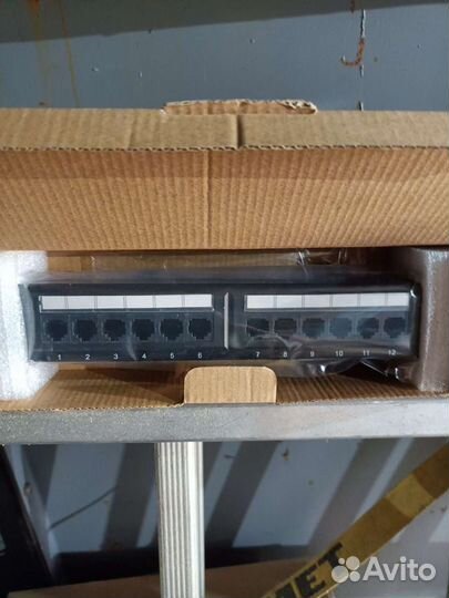 Патч панель 24 12