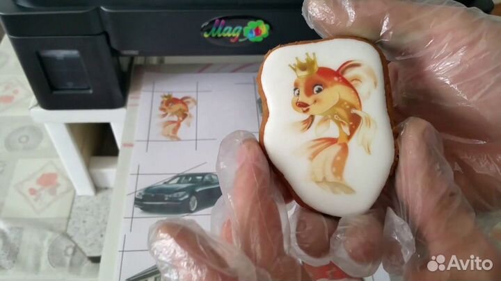 Оператор на пищевой принтер