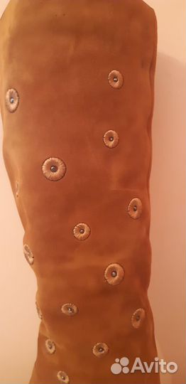 Сапоги нат.замша.Босоножки