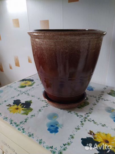 Горшок керамический для цветов