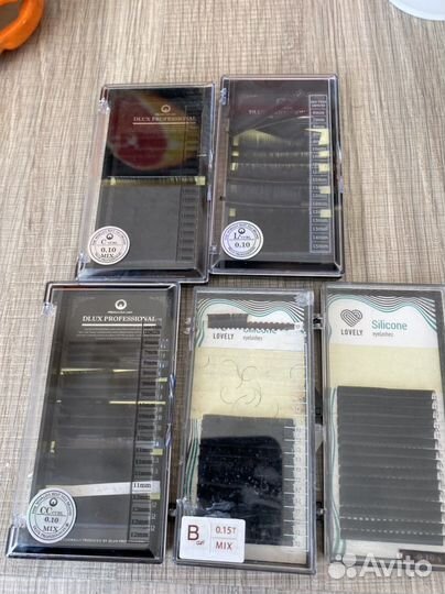 Ресницы для наращивания пучки