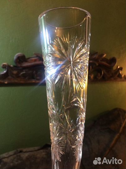 Рог изобилия хрусталь СССР ретро винтаж обмен
