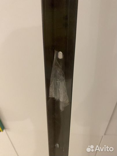 Шинопровод 3-х жильный Novotech черный 2м новый