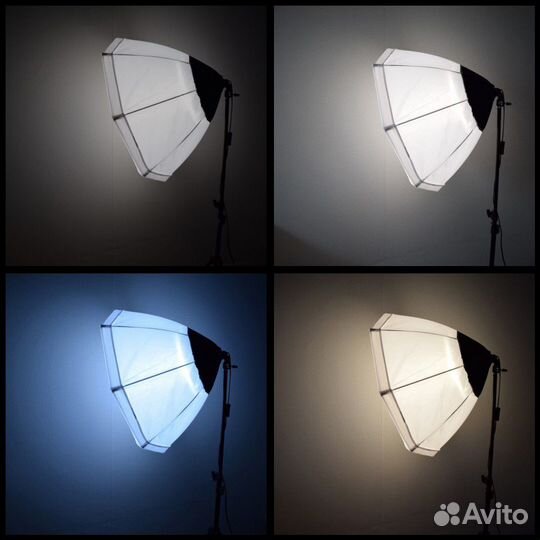 Студийный постоянный свет, софтбокс, с диммером