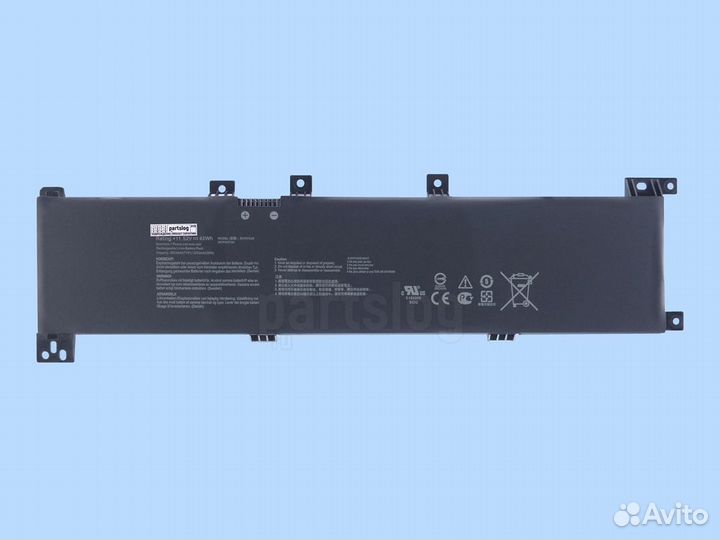 Аккумулятор для Asus B31N1635 11.52V 3553mAh 42Wh