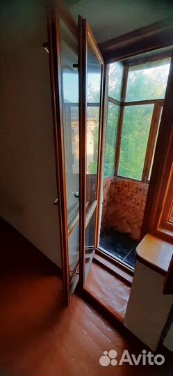 Балконный блок с дверью бу