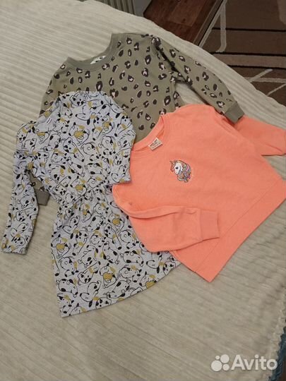 Детские вещи пакетом на девочку 110 - 122