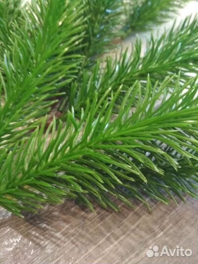 Еловые ветки искусственные для декора