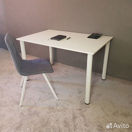 Письменный стол 120*80 с Белыми ножками