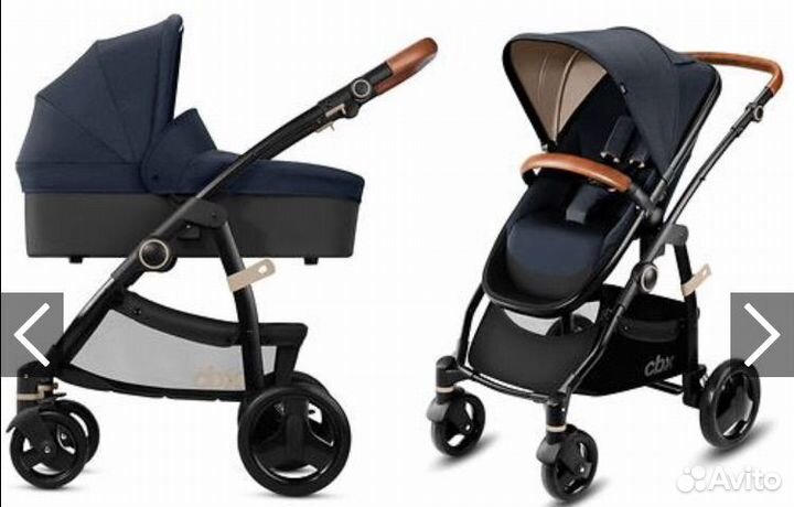 Коляска cbx by cybex leotie lux 2 в 1