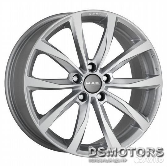 Диски Wolf 7.5/17 5x112 ET52 d66.6 silver