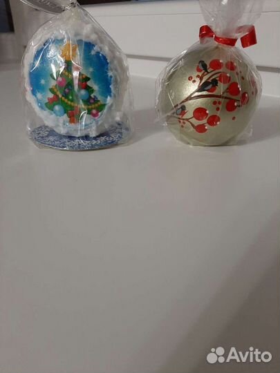 Свеча икея новая, новогодние свечи