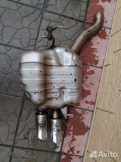 Глушитель audi a4 b8.5