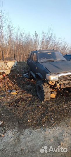 Toyota Hilux Surf 2.5 МТ, 1986, битый, 100 000 км