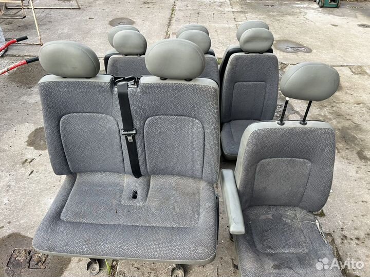 Комплект сидений от микроавтобуса opel movano