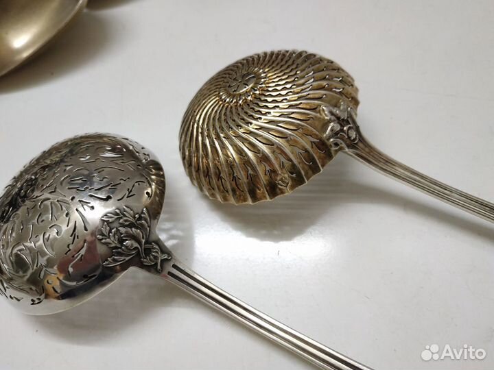 Серебряное ситечко для чая
