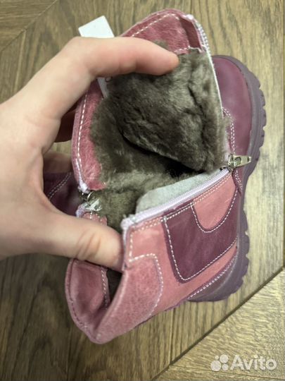 Ботинки зимние детские 25