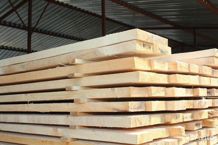Доска обрезная, камерной сушки 50*150*6000
